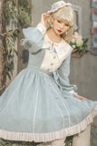 Pre-order ~ Rose Poem ~ Elegant Embroidered Long Sleeve Lolita Dress by Alice Girl