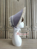 Blooming Camillias ~ Sweet Lolita Bonnet Hat by Alice Girl ~ Pre-order