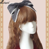 Holly School ~ Sweet Lolita Bow Hairband by Infanta