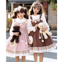 Snowball & Cat ~ Sweet Casual Lolita JSK Dress