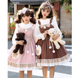 Snowball & Cat ~ Sweet Casual Lolita JSK Dress