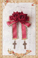 Sweet Lolita Rose Brooch/Hair Clip by Infanta