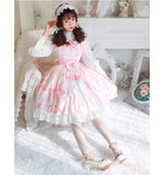 Swan Lake ~ Sweet Printed Lolita JSK Dress by Magic Tea Party