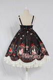 Cage in Dream ~ Sweet Lolita JSK Dress Printed Sleeveless Party Dress by Alice Girl ~ Pre-order