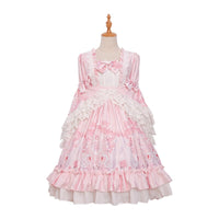 Swan Lake ~ Sweet Flare Sleeve Lolita Party Dress by Magic Tea Party
