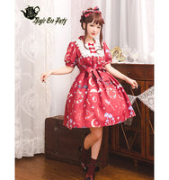 The Little Devil ~ Short Sleeve Lolita OP Dress by Magic Tea Party ~ Pre-order