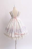 Returning Crane ~ Printed Kimono Style Lolita JSK Dress by Alice Girl ~ Pre-order