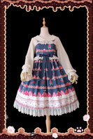 Sweet Strawberry ~ Sweet Printed Lolita Casual Dress by Infanta