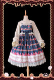 Sweet Strawberry ~ Sweet Printed Lolita Casual Dress by Infanta