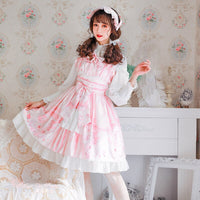 Swan Lake ~ Sweet Printed Lolita JSK Dress by Magic Tea Party