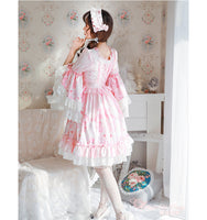 Swan Lake ~ Sweet Flare Sleeve Lolita Party Dress by Magic Tea Party