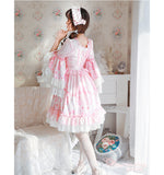Swan Lake ~ Sweet Flare Sleeve Lolita Party Dress by Magic Tea Party