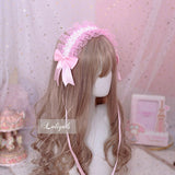 Sweet Mori Girl Lolita Headband Lace Headdress