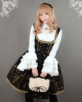 Swan Lake ~ Thick Velvet Lolita Jumper Skirt for Girl Short Skirt