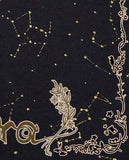 Galaxy River Tights Three Color Printed Velvet Lolita Pantyhose