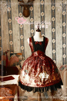 The Laurel Goddess ~ Printed Sweet Lolita JSK Dress by Magic Tea Party
