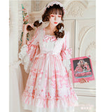 Swan Lake ~ Sweet Flare Sleeve Lolita Party Dress by Magic Tea Party