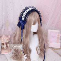 Sweet Mori Girl Lolita Headband Lace Headdress