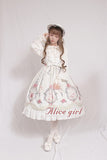 Cage in Dream ~ Sweet Lolita JSK Dress Printed Sleeveless Party Dress by Alice Girl ~ Pre-order