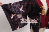 Returning Crane ~ Printed Kimono Cardigan Lolita Blouse by Alice Girl ~ Pre-order