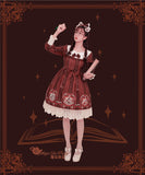 Bedtime Book ~ Sweet Printed Long Sleeve Lolita Dress by Magic Tea Party