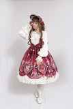 Cage in Dream ~ Sweet Lolita JSK Dress Printed Sleeveless Party Dress by Alice Girl ~ Pre-order