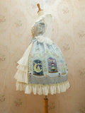 New Lolita JSK Dress Sweet Crystal Rabbit Series Chiffon Dress By Yiliya