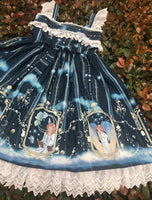 Sweet Lolita JSK Dresses ~ Ollier's Wishes ~ Printed Sleeveless Dress by Yiliya
