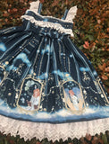 Sweet Lolita JSK Dresses ~ Ollier's Wishes ~ Printed Sleeveless Dress by Yiliya