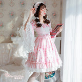 Swan Lake ~ Sweet Flare Sleeve Lolita Party Dress by Magic Tea Party
