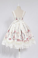Cage in Dream ~ Sweet Lolita JSK Dress Printed Sleeveless Party Dress by Alice Girl ~ Pre-order