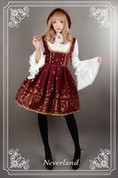 Swan Lake ~ Thick Velvet Lolita Jumper Skirt for Girl Short Skirt