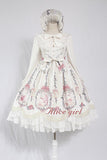 Cage in Dream ~ Sweet Lolita JSK Dress Printed Sleeveless Party Dress by Alice Girl ~ Pre-order