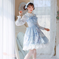 Swan Lake ~ Sweet Printed Lolita JSK Dress by Magic Tea Party
