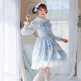 Swan Lake ~ Sweet Printed Lolita JSK Dress by Magic Tea Party