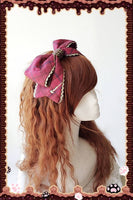 Magic Dictionary ~ Sweet Lolita Headbow by Infanta