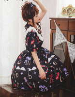 The Little Devil ~ Short Sleeve Lolita OP Dress by Magic Tea Party ~ Pre-order
