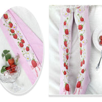 Branded Strawberry Garden & Star Printed Lolita Tights Sweet 80D Summer Pantyhose