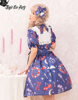 The Little Devil ~ Short Sleeve Lolita OP Dress by Magic Tea Party ~ Pre-order