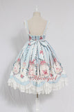 Cage in Dream ~ Sweet Lolita JSK Dress Printed Sleeveless Party Dress by Alice Girl ~ Pre-order