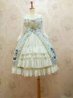 New Lolita JSK Dress Sweet Crystal Rabbit Series Chiffon Dress By Yiliya