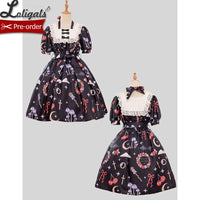 The Little Devil ~ Short Sleeve Lolita OP Dress by Magic Tea Party ~ Pre-order