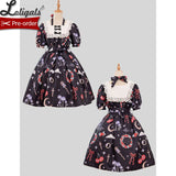 The Little Devil ~ Short Sleeve Lolita OP Dress by Magic Tea Party ~ Pre-order