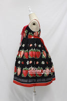 Sweet Strawberry Printed Lolita Casual JSK Dress Summer Midi Dress by Alice Girl Pre-order