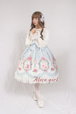 Cage in Dream ~ Sweet Lolita JSK Dress Printed Sleeveless Party Dress by Alice Girl ~ Pre-order