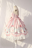 Cage in Dream ~ Sweet Lolita JSK Dress Printed Sleeveless Party Dress by Alice Girl ~ Pre-order