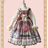 Opera House ~ Sweet Printed High Waisted Lolita JSK Dress by Infanta
