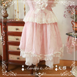 Sweet White Lolita Petticoat Casual A line Organza Under Skirt