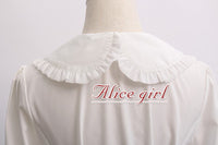 Vintage Women's Top Sweet Peter Pan Collar Lolita Blouse by Alice Girl ~ Pre-order