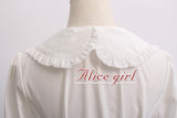 Vintage Women's Top Sweet Peter Pan Collar Lolita Blouse by Alice Girl ~ Pre-order